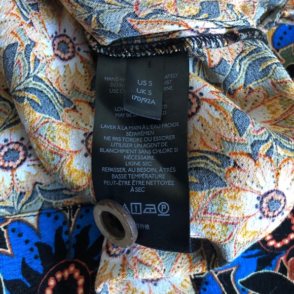 Anthropologie Maeve Imogen Midi Dress Mini Daisy Small OB1135023 - Picture 11 of 14